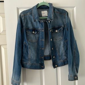 Cropped Jean jacket size L